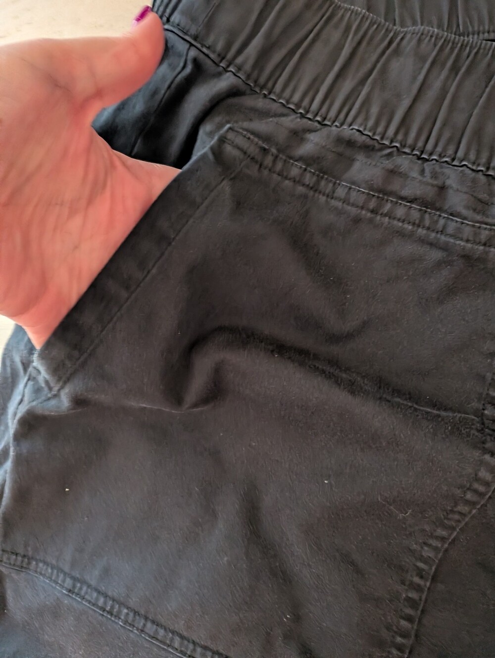 Lane Bryant Black Cropped Pants - Picture 4 of 8